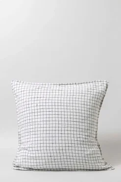 Putetrekk - 50x50cm White/Black Checks