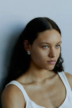 Øredobber - Contour Earstuds Silver