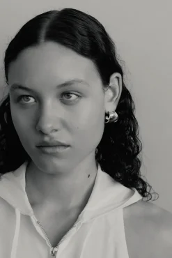 Øredobber - Contour Hoops Silver