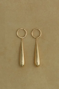 Øredobber - Drop Earring Gold