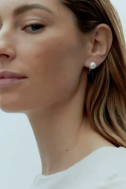 Øredobber - Dualism Silver