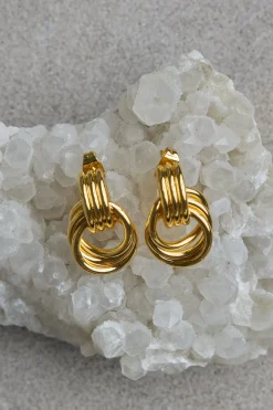 Øredobber - Triplet Gold