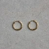 Øreringer - Brigitte Hoops Gold