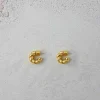 Øreringer - Pastry Hoops Small 15mm Gold
