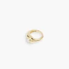 Ring - Dualism Freshwater Pearl Gold