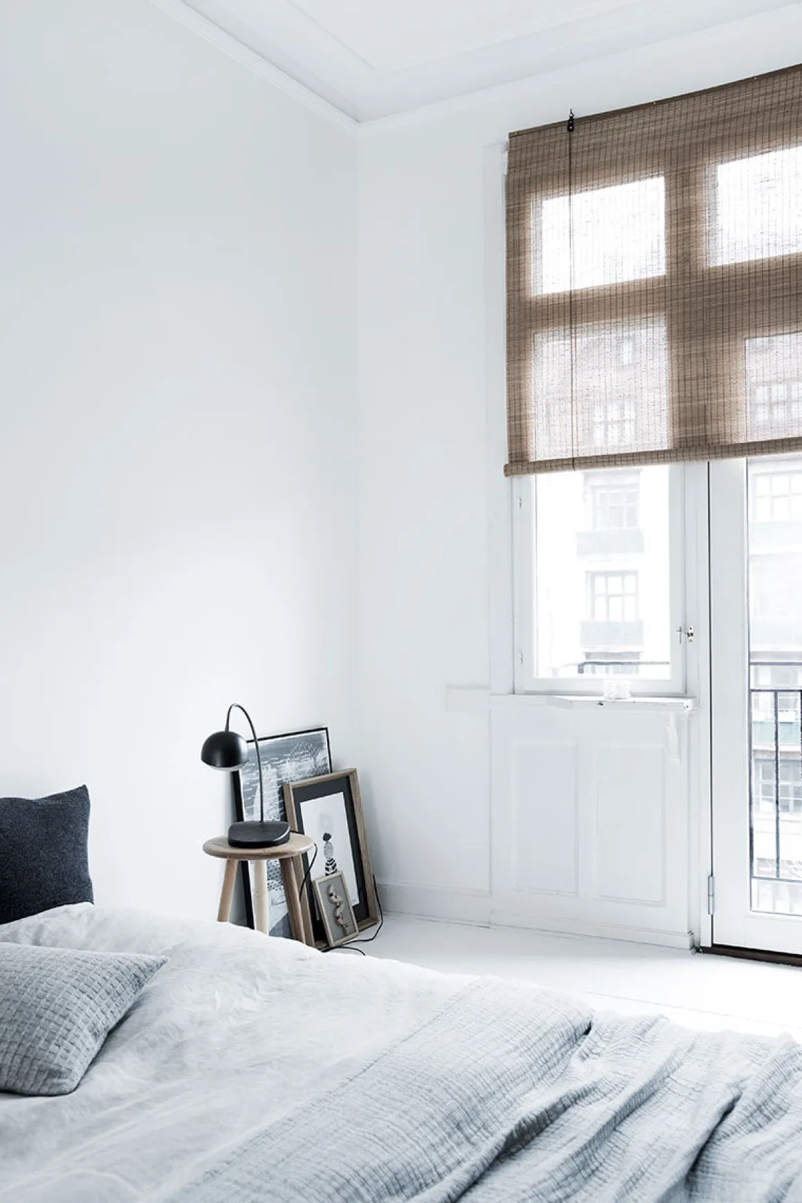 Rullegardin - Brun Fin Bambus