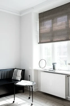 Rullegardin - Gråbeiset Bambus