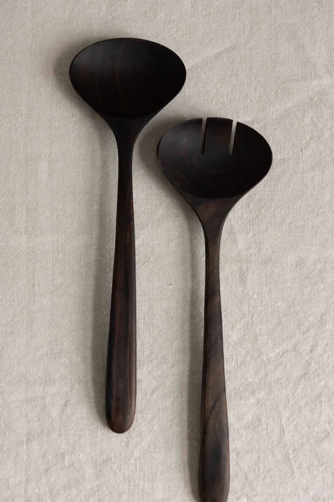 Salatbestikk - 30cm Oljet Rosewood
