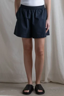 Shorts - Lulu Poplin II Black Navy