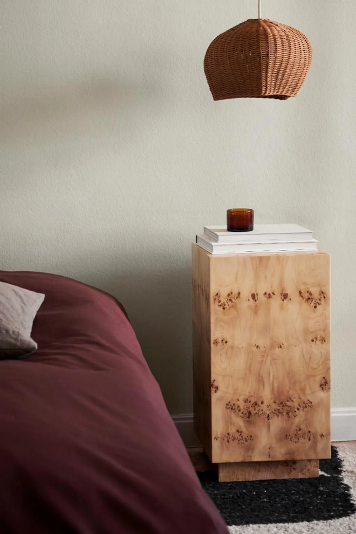 Sidebord - Burl Side Table Natural