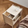 Sidebord - Journal Side Table Hvitoljet Eik