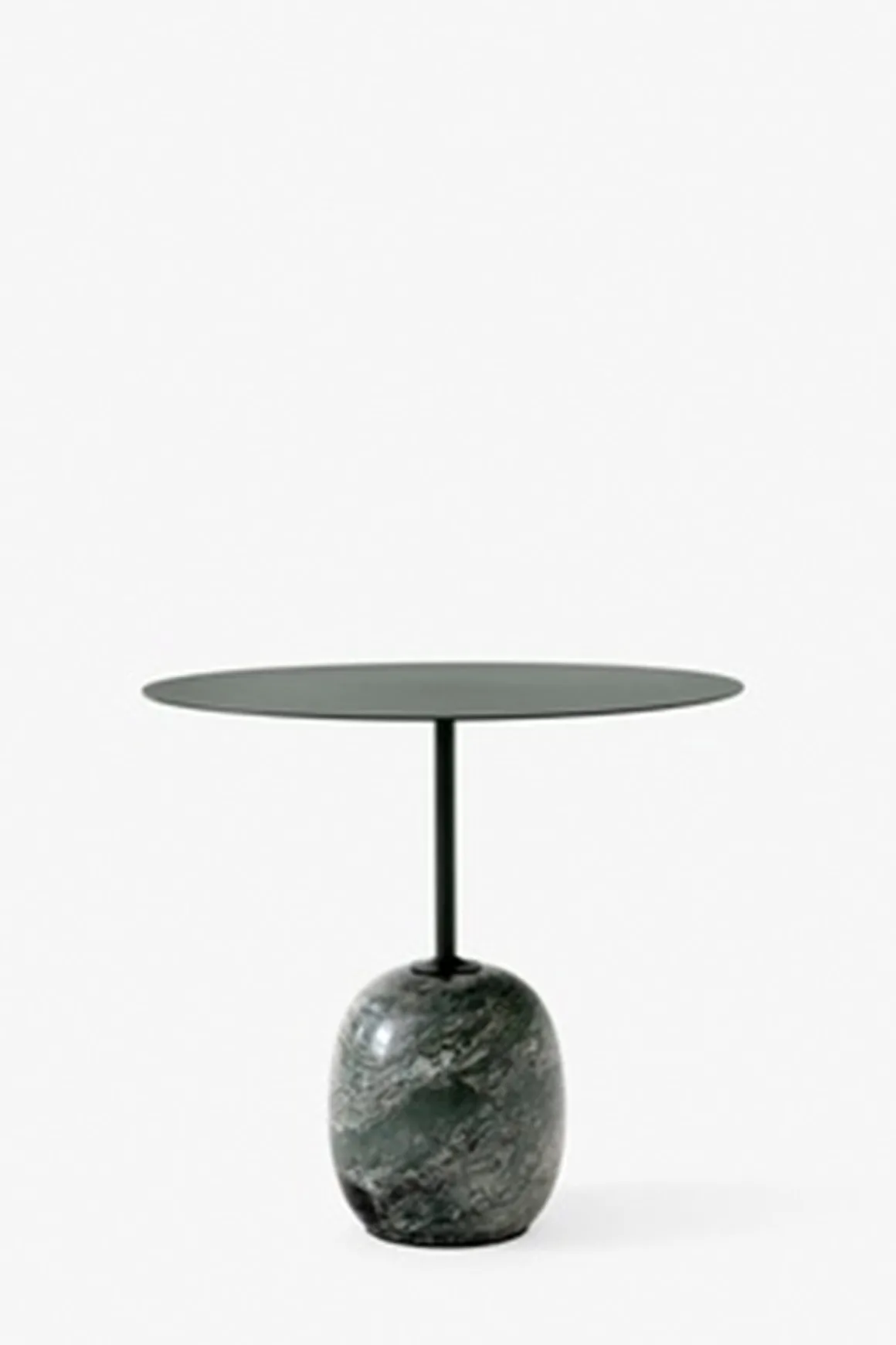 Sidebord - Lato LN9 Deep Green w/Verde Alpi Marble