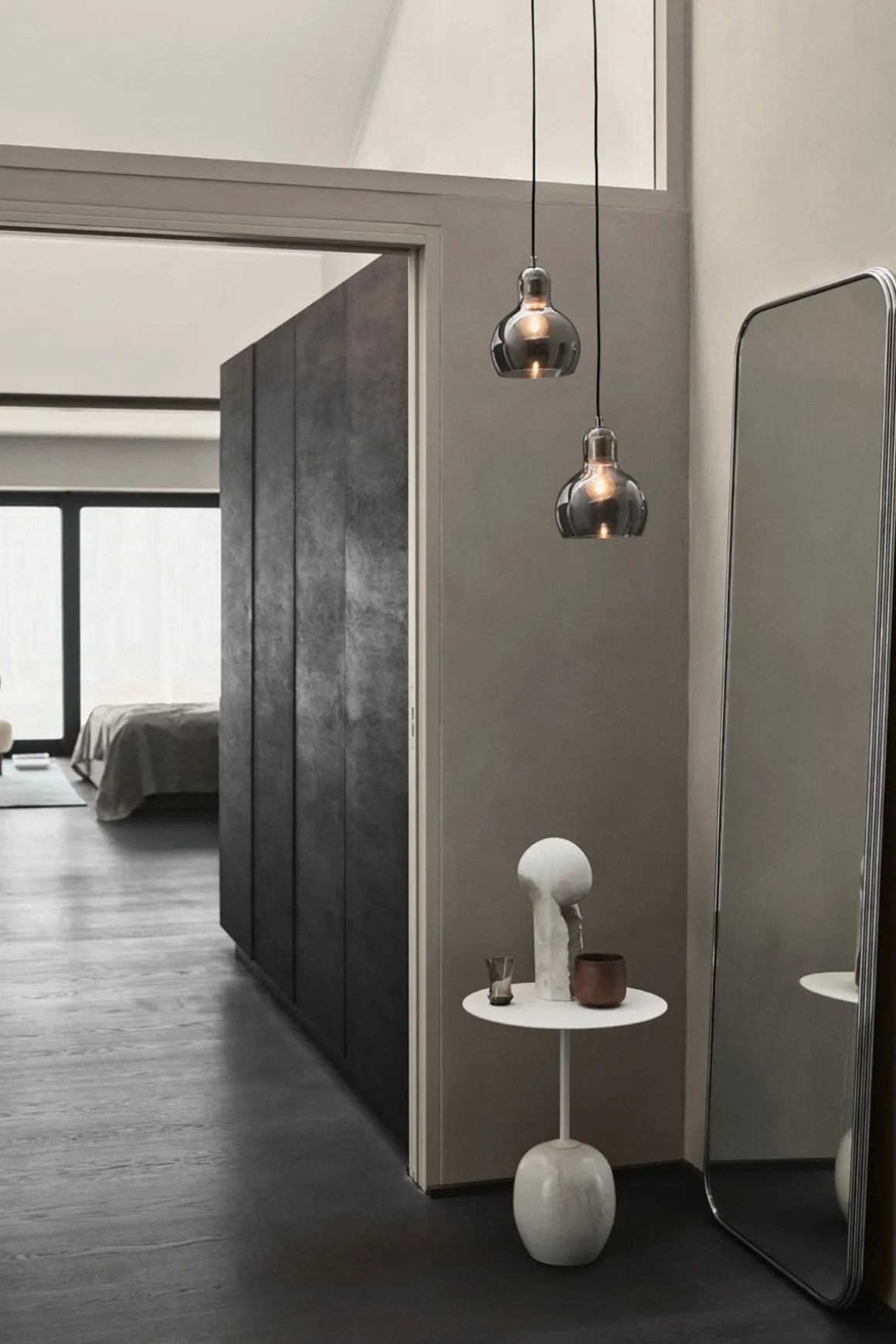 Sidebord - Lato LN8 Ivory White u0026 Crema Diva Marble