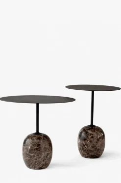 Sidebord - Lato LN8 Warm Black u0026 Emparador Marble