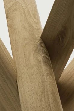 Sidebord - Oak Mikado dia50x50cm