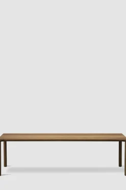 Sidebord - Piloti Modell 6715 120x39xh35cm Røkt Eik