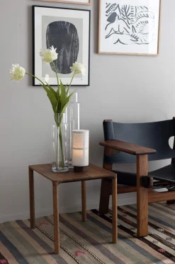 Sidebord - Piloti Modell 6705 46,5x39xh41cm  Røkt Eik/Olje