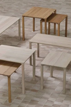 Sidebord - Piloti Modell 6715 120x39xh41 Såpet Eik