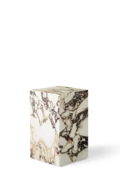 Sidebord - Plinth Tall 30x30xh51 Rose Marble
