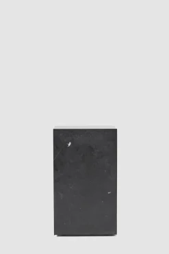 Sidebord - Plinth Tall 30x30xh51cm Black Marble