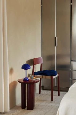 Sidebord - Tung JA3 Burgundy Red