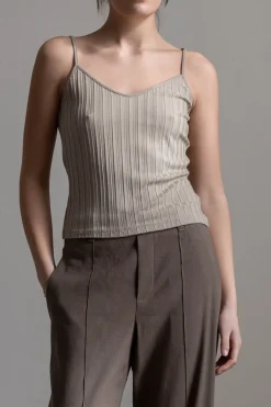 Singlet - Rib V NK Cami