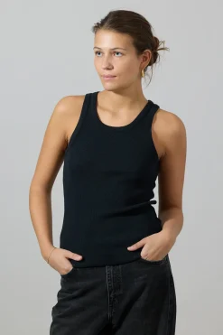 Singlet - Scoop NK Tank Black