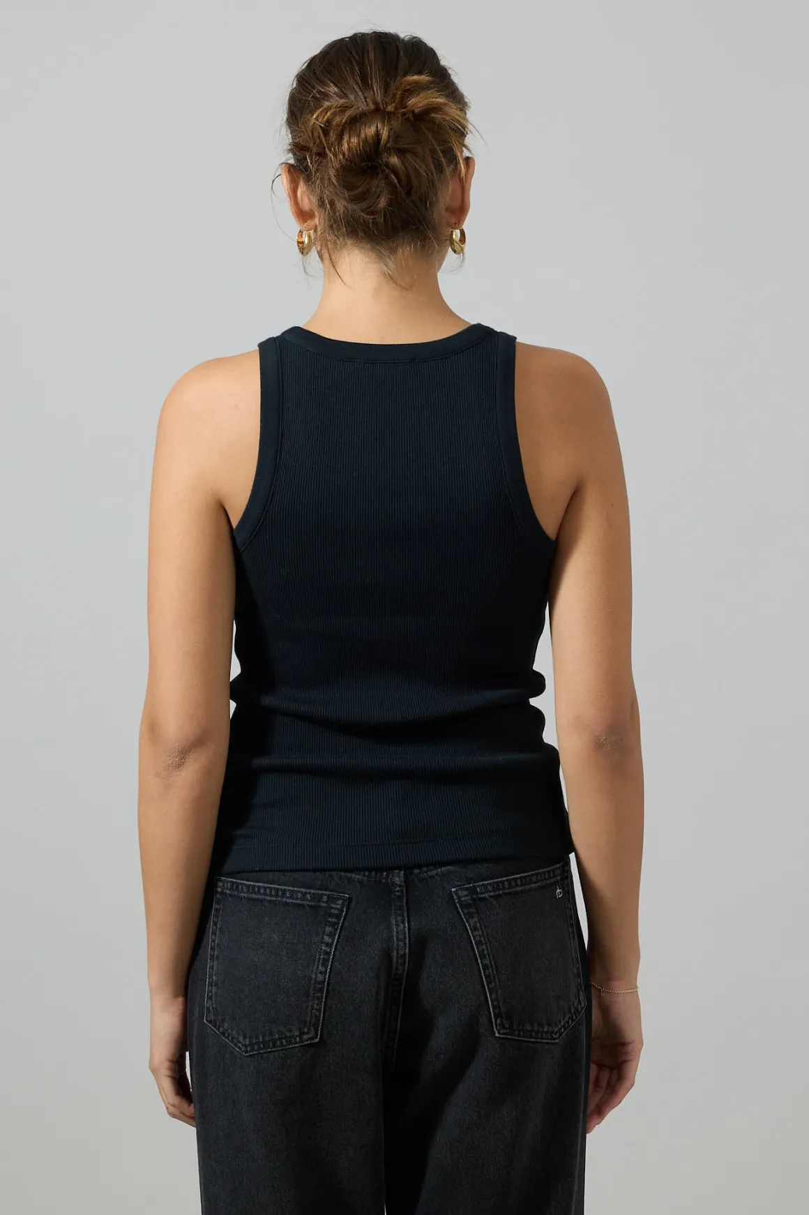 Singlet - Scoop NK Tank Black