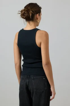 Singlet - Scoop NK Tank Black