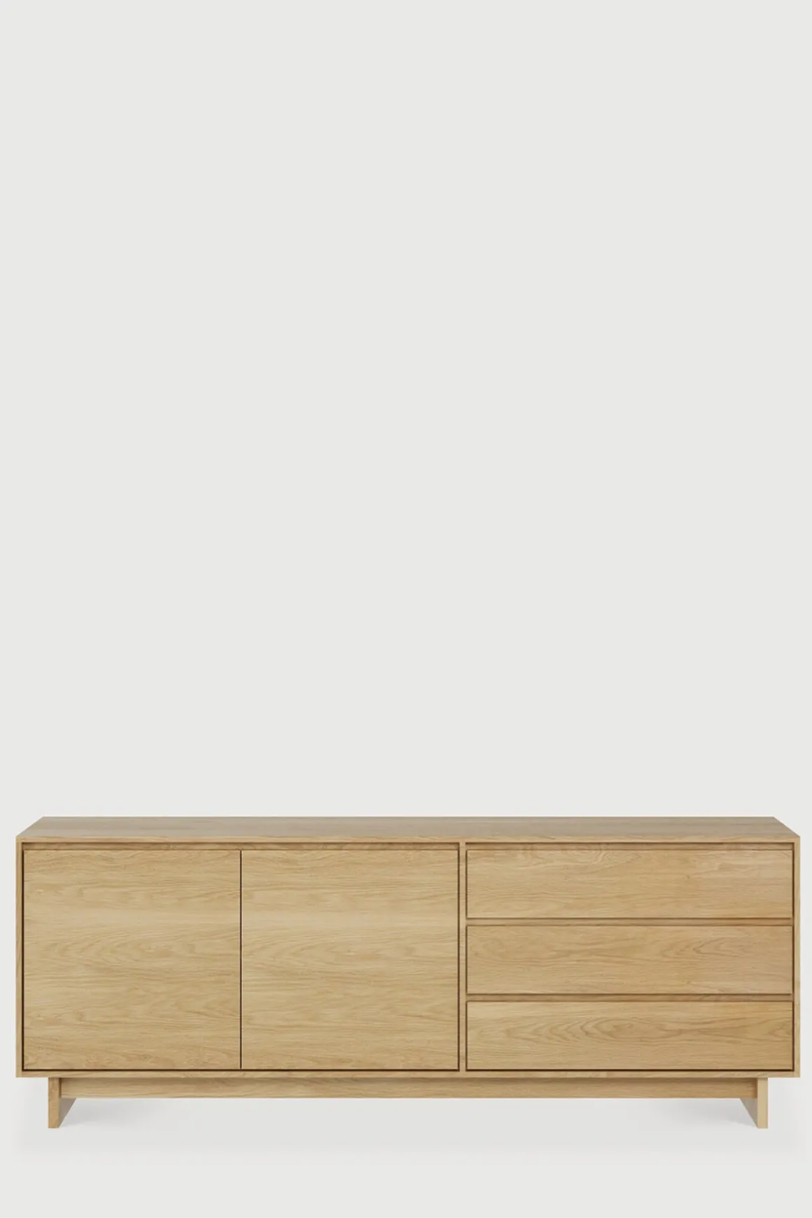 Sjenk - Oak Wave 205x46xh77cm