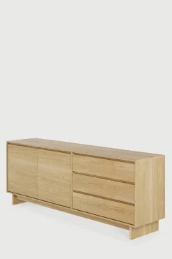 Sjenk - Oak Wave 205x46xh77cm