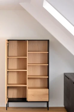 Skap - Blackbird 110x45xH178cm Eik