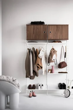 Skap - Hengslet Dør 58x30x42 Valnøtt