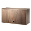 Skap - Vippedør 78x30x42 Valnøtt