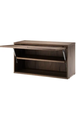 Skap - Vippedør 78x30x42 Valnøtt