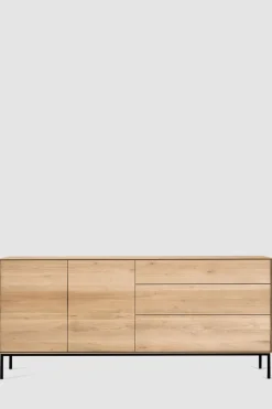 Skjenk - Oak Whitebird M 180x45xh80cm