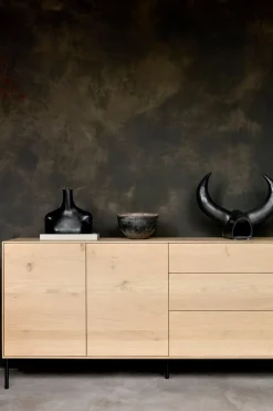 Skjenk - Oak Whitebird M 180x45xh80cm