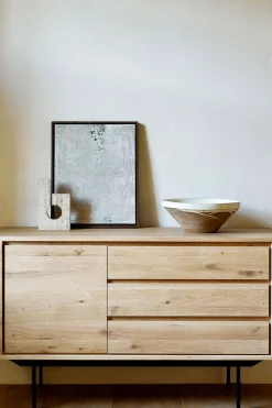 Skjenk - Shadow S 134x45xH80cm Eik