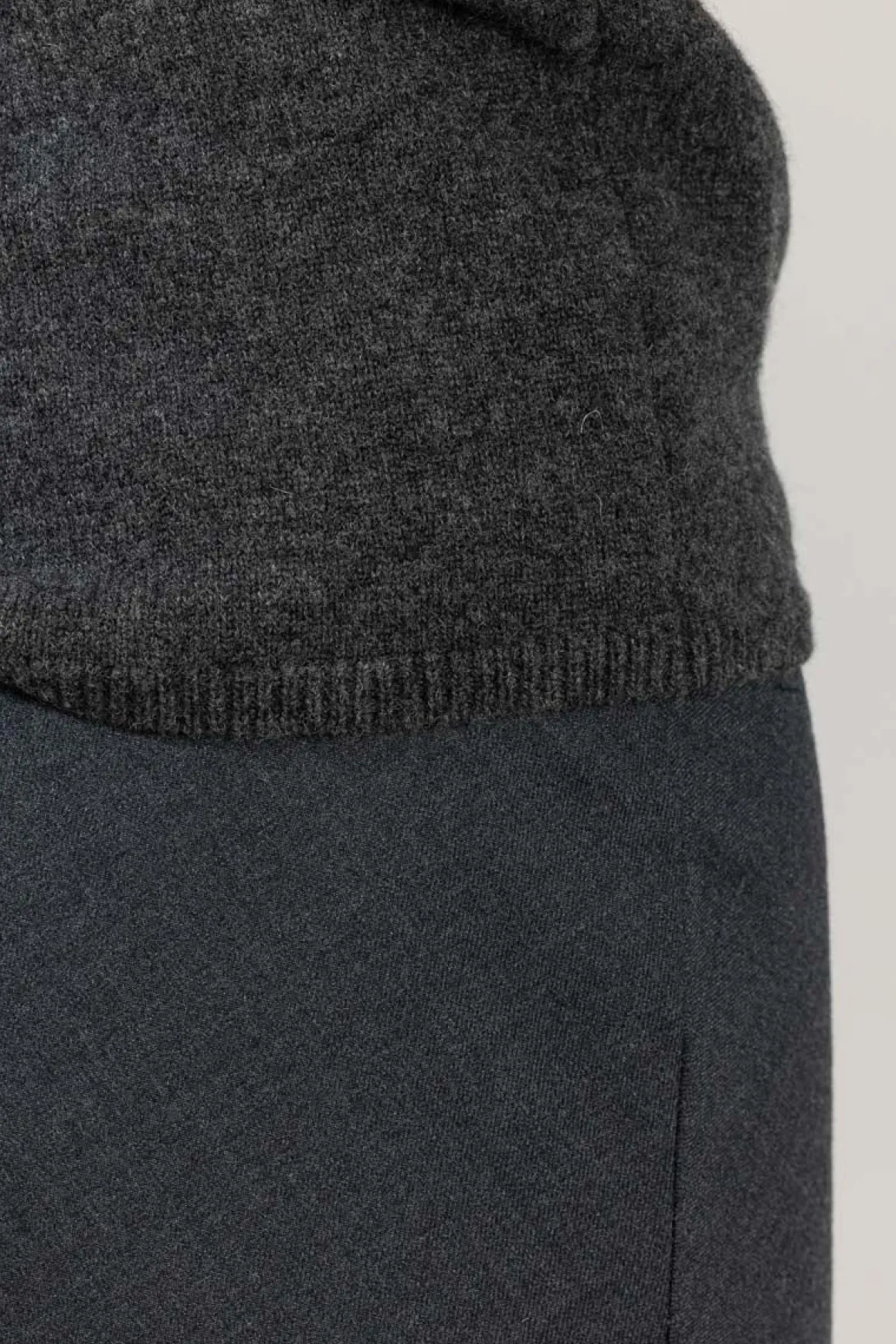 Skjørt - Bias Cut Maxi Charcoal Grey