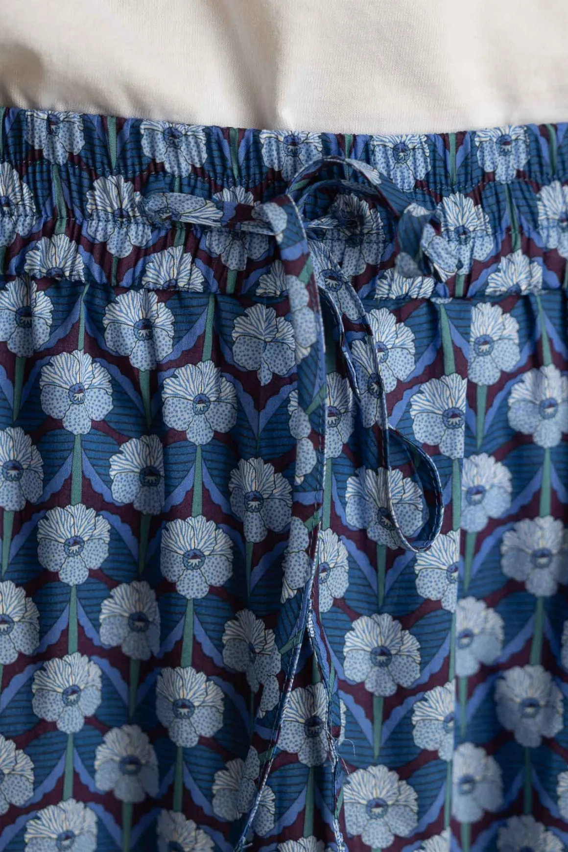 Skjørt - Bibbi Chevron Blue