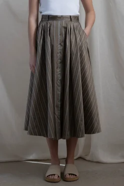 Skjørt - Novo Stripe Silk Tech