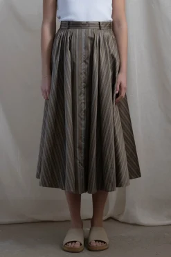 Skjørt - Novo Stripe Silk Tech
