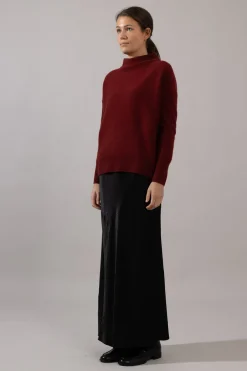 Skjørt - Satin Maxi Black