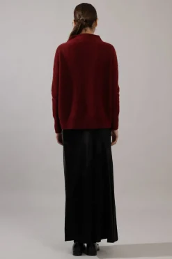 Skjørt - Satin Maxi Black