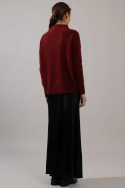 Skjørt - Satin Maxi Black