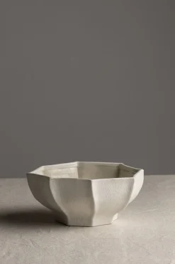 Skål - Dia22,5cm Naturhvit