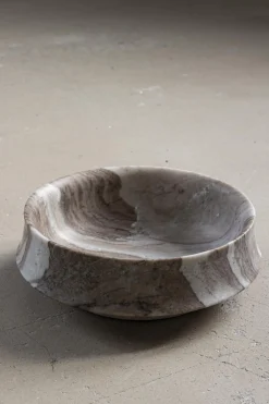 Skål - Dune M Marble Light Brown