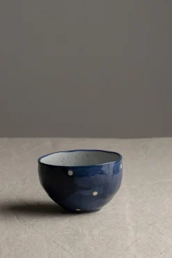 Skål - Japansk Keramikk Blue Dots