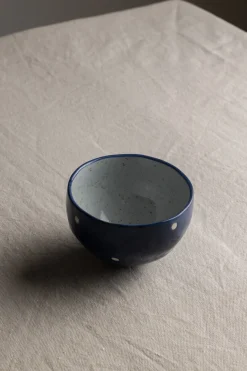 Skål - Japansk Keramikk Blue Dots