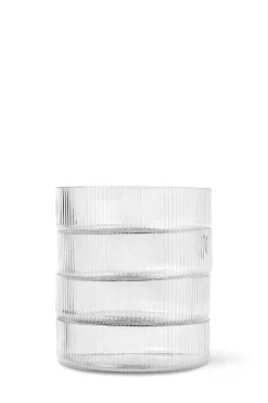 Skål - Ripple Serving Bowls 4pk Clear